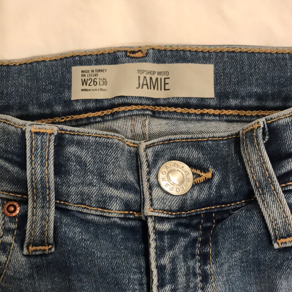 Topshop Jamie Jeans